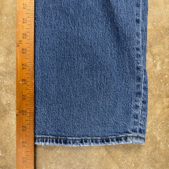 J.Crew Full Length Wide‎ Leg Jeans Women’s Size 25 Button Fly Medium Wash Denim - Picture 11 of 12